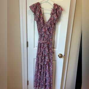 Misa Los Angeles Floral Maxi Dress